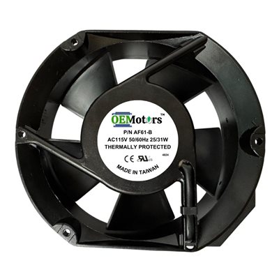 AXIAL FAN 6" 240CFM 115VOLT BF61