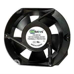 AXIAL FAN 6" 240CFM 115VOLT BF61